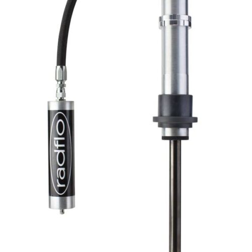 Off Road 2.0 Inch Coil-Over 12 Inch Travel W/ 7/8 Inch Shaft W/ Remote Reservoir 90 Deg Fitting W/ Dual Rate Spring Hardware Large Bearing Com10 Radflo Suspension
