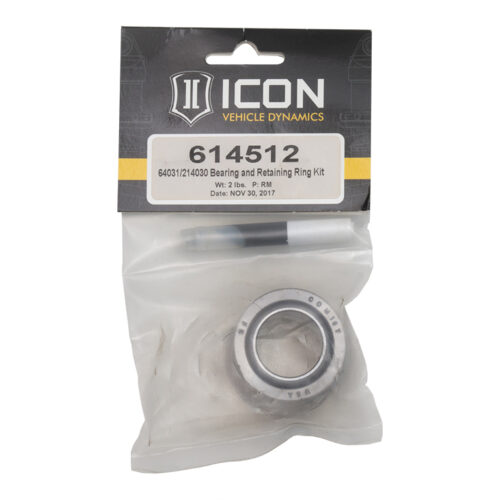 ICON 64031/214030 Track Bar Bearing & Retaining Ring Kit