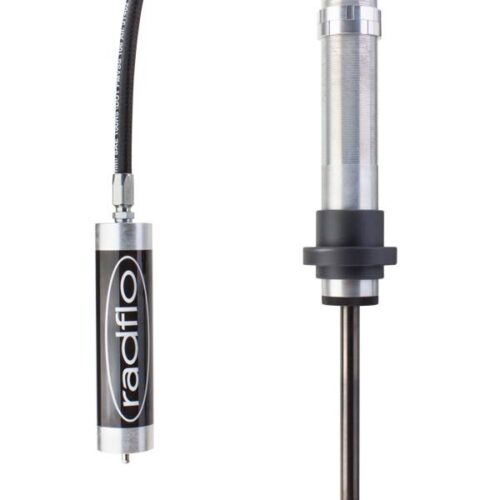Off Road 2.5 Inch Coil-Over 8 Inch Travel W/ 7/8 Inch Shaft W/ Remote Reservoir W/ Dual Rate Spring Hardware Radflo Suspension