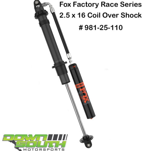 FOX Off-Road Shocks Factory Race Series 2.5 x 16.0 Coil Over Remote Reservoir Shock 981-25-110