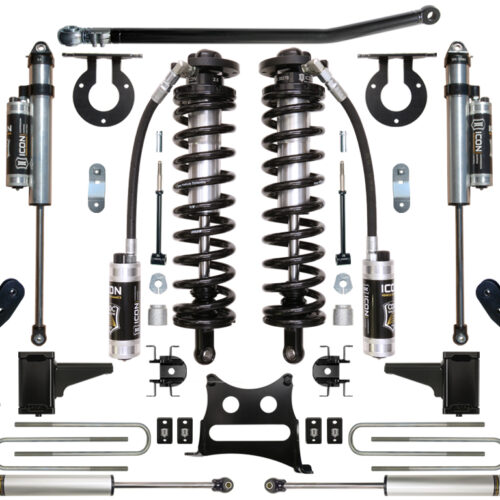 ICON 2005-2010 Ford F250/F350, 4-5.5″ Lift, Stage 5 Coilover Conversion System