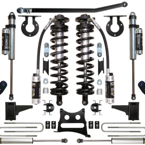ICON 2008-2010 Ford F250/F350, 4-5.5″ Lift, Stage 5 Coilover Conversion System
