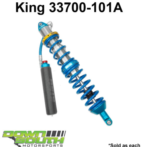 King Shocks 33700-101A Rear 3.0 Internal Bypass Hose Remote Coil Over With Adjuster for 2016+ YAMAHA YXZ 1000R