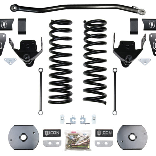 ICON 2014-18 Ram 2500 4WD, 4.5″ Lift, Stage 1 Suspension System, w/ OEM Air Ride