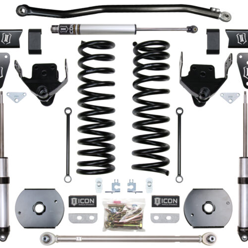 ICON 2014-18 Ram 2500 4WD, 4.5″ Lift, Stage 4 Suspension System, w/ OEM Air Ride